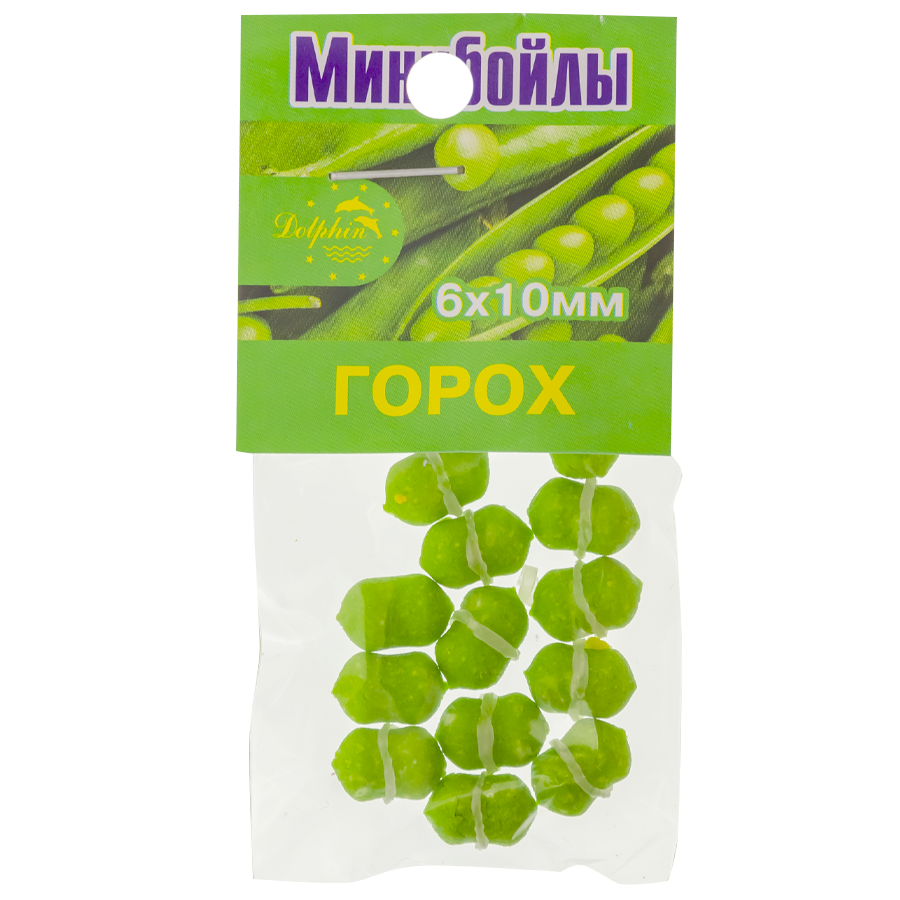 Міні-бойли Dolphin 6X10mm "горох"