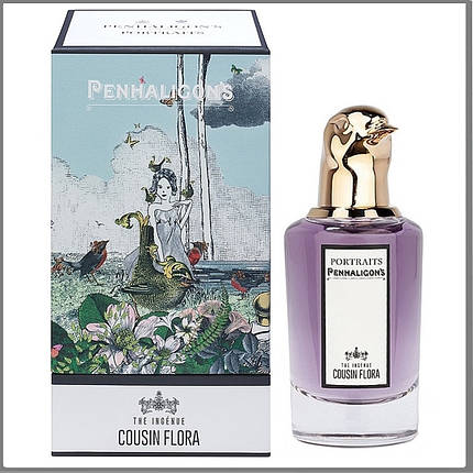 Penhaligon's The Ingenue Cousin Flora парфумована вода 75 ml. (Пенхалигон Кузіна Флора), фото 2