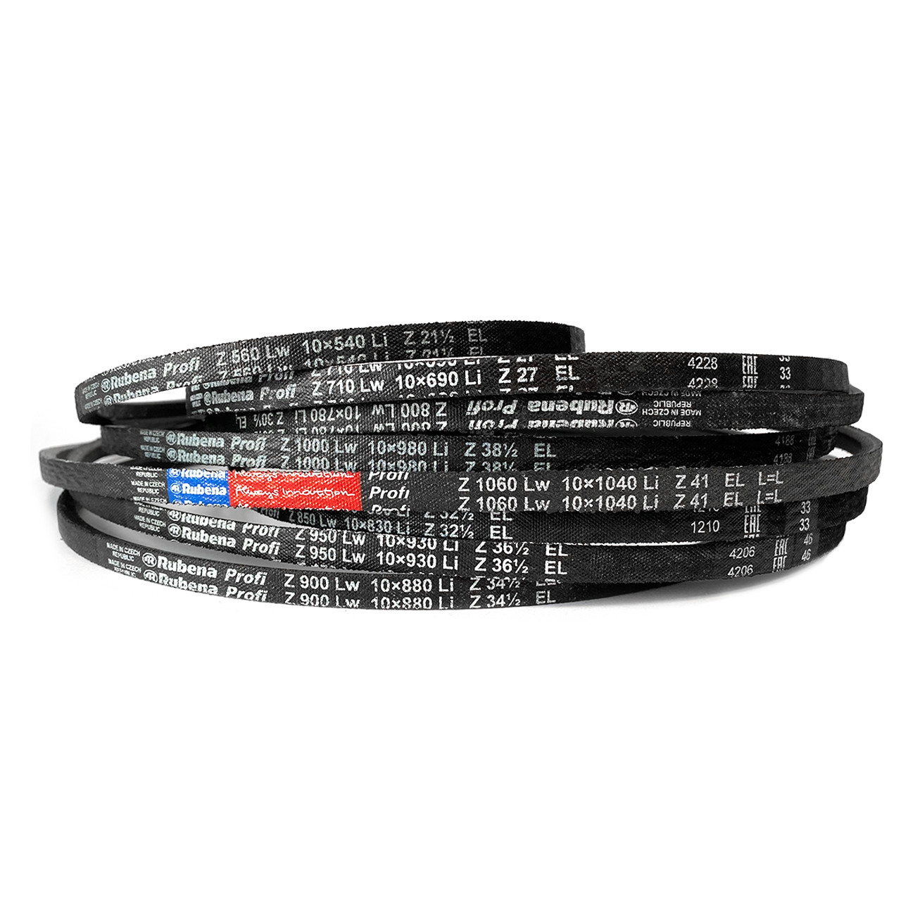 Ремінь Z875 Rubena (Чехія) клиновий | клиновий класичний Z 33½ | 10/Z – 875 | Z(0)-875