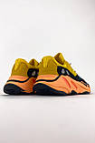 Чоловічі кросівки Adidas Yeezy Boost 700 Sun, жовті замшеві кросівки адідас ізі буст 700, фото 6
