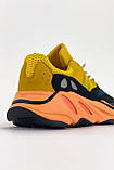 Чоловічі кросівки Adidas Yeezy Boost 700 Sun, жовті замшеві кросівки адідас ізі буст 700, фото 7
