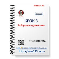 Крок 3. Лабораторна діагностика. Буклети 2015 - 2018 (весна+осінь). На українській мові. Формат А5