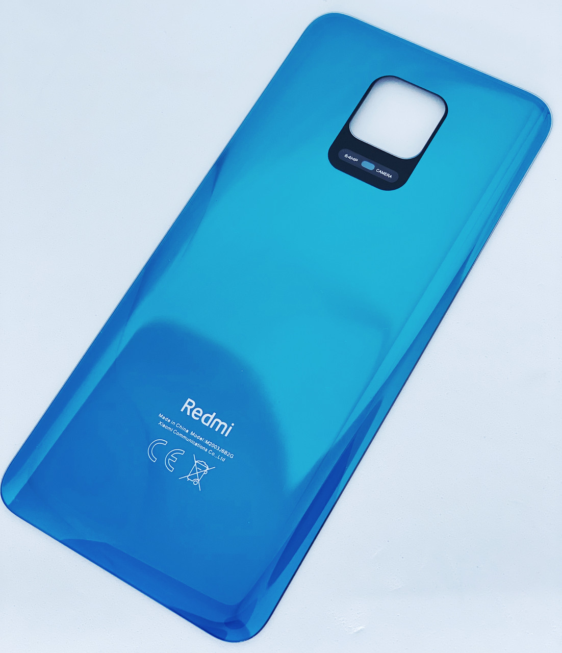 Задня кришка для Xiaomi Redmi Note 9 Pro, Redmi Note 9S, Redmi Note 9 Pro Max, Aurora Blue, оригінал, фото 1