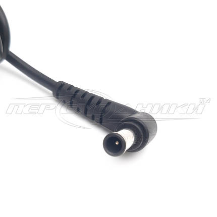 DC кабель живлення 6.0х4.0 мм (SONY), 1 ферит, 1.2 м, прямий штекер, фото 2