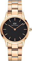 Часы Daniel Wellington DW00100212 Iconic Link 32 Rose Gold Black