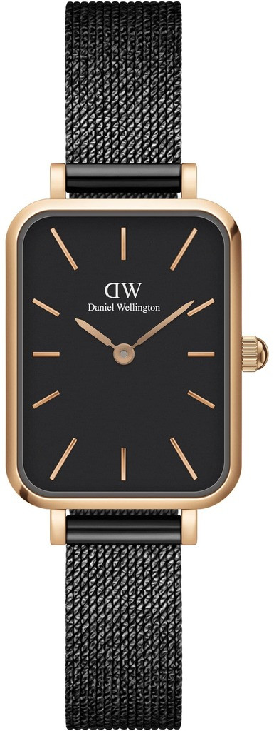 Годинник Daniel Wellington DW00100433 Quadro 20X26 Pressed Ashfield RG Black