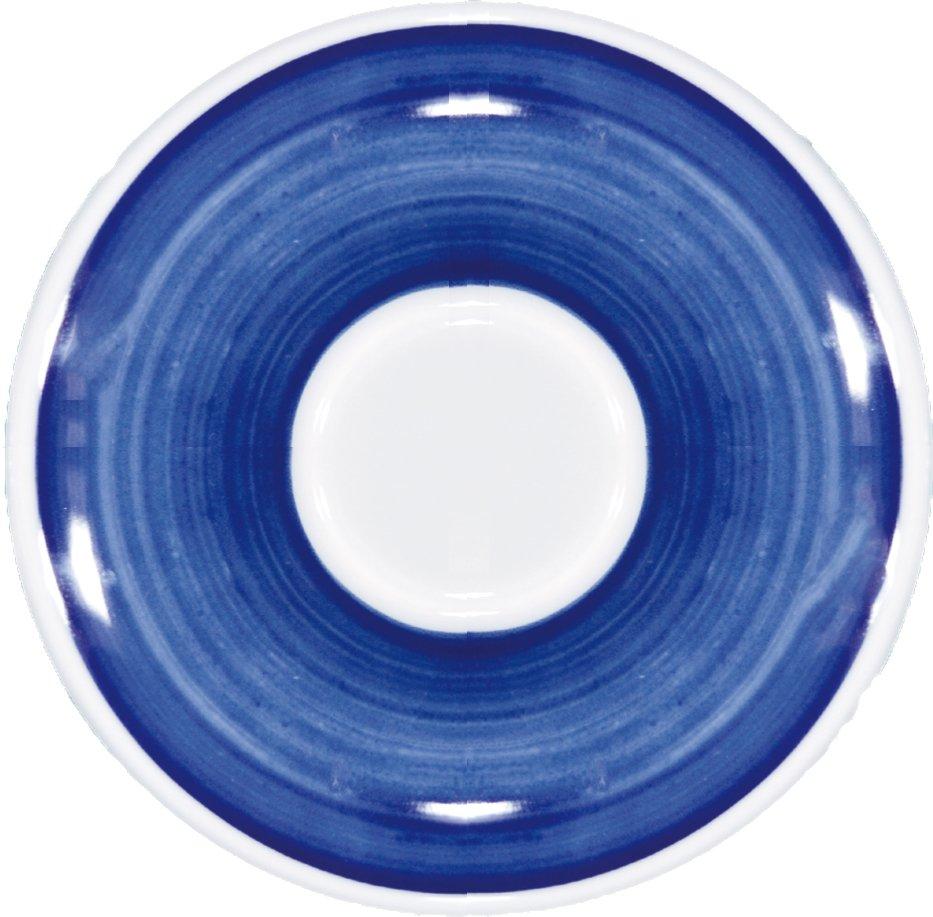 Блюдце 14,5 см Blue для серій "Verona/Torino/Bari/Palermo Millecolori Hand Painted" 34413, фото 1