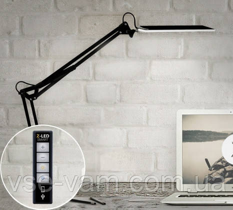 Лампа світлодіодна сенсорна настільна Х-LED з регулюванням яскравості, фото 1