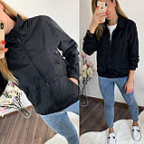 Жіноча вітровка модна норма та батал новинка, фото 2