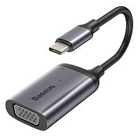 USB-хаб Baseus Enjoyment Series Type-C to VGA+PD HUB Convertor CAHUB-O0G (Серый)