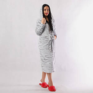 Халат жіночий довгий Шиншила р 42-58