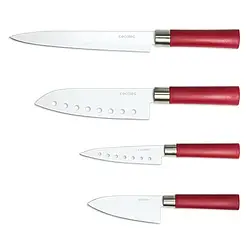 Набір ножів CECOTEC 4 Santoku Ceramic-Coated Kit