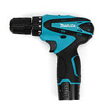 Акумуляторний шурупокрут Makita DF330DWE 12 V, 2 Ah з набором мультитулс, шурупокрут для дому Макіта, фото 6