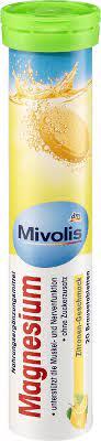 Шипучі таблетки-вітаміни Mivolis Magnesium, 20 шт.
