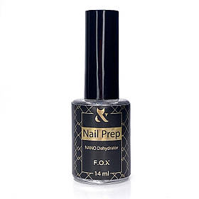 FOX Nail Prep дезінфектор та знежирювач для нігтів,14 мл