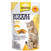 Витаминное лакомство для кошек GimCat Nutri Pockets с сыром и таурином 60г