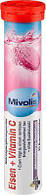 Шипучі таблетки-вітаміни Mivolis Eisen + Vitamin C, 20 шт.