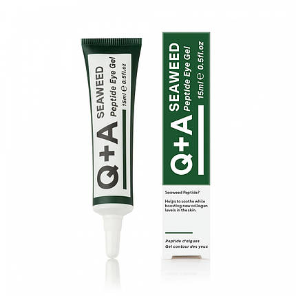 Гель для зоны вокруг глаз с пептидами Q+A Seaweed Peptide Eye Gel, 15 мл, фото 2
