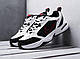 Кроссовки Nike Air Monarch 4 Black White (Найк Монарх кроссовки мужские черно-белые) - фото 1 - id-p815506588