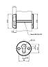 Протектор MUL-T-LOCK SL3 Матовий хром 40-89 мм., фото 6