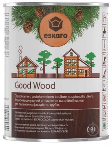 Антисептик на олійній основі Eskaro Good Wood, 0,9 л (40616)