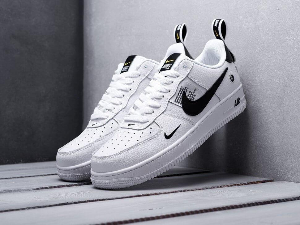 Кросівки Nike Air Force 1 Low TM White (Білі низькі Найк Аір Форс чоловічі і жіночі 36-45 венса/осінь)