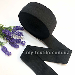 Гумка швейна чорна 6 см