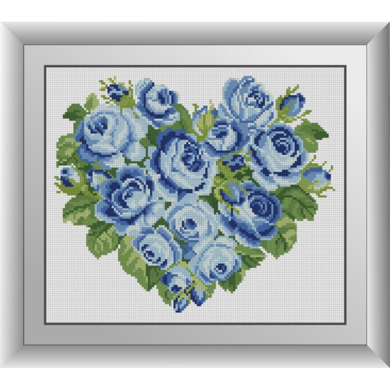 31726 Сердце троянд-2 Набір діамантового живопису