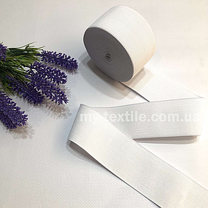 Гумка швейна біла 5 см