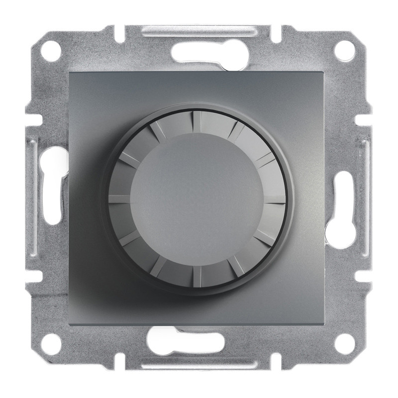 Світлорегулятор 600 Вт Schneider Electric Asfora сталь (EPH6400162)