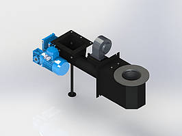 Ретортних пальник 25 kW Шнеки для котла Автоматична подача