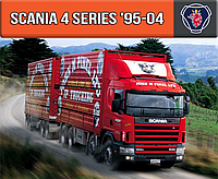 ЕВА коврики Скания 4 1995-2004. EVA резиновые ковры на Scania 4 Series