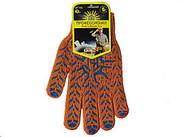 Рукавички робочі щільні Сонце арт 1062