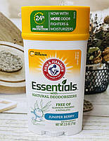 Натуральный твердый дезодорант ARM and HAMMER Essentials Можжевельник и ягоды