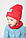 235 Комплект Simply шапка + хомут р.48-52 (2-5 років), фото 5