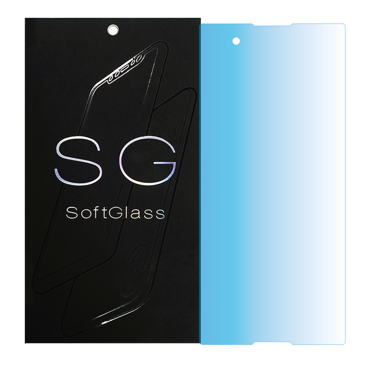 Плівка для Sony Xperia XA1 Plus G3412 на екран поліуретанова SoftGlass, фото 1
