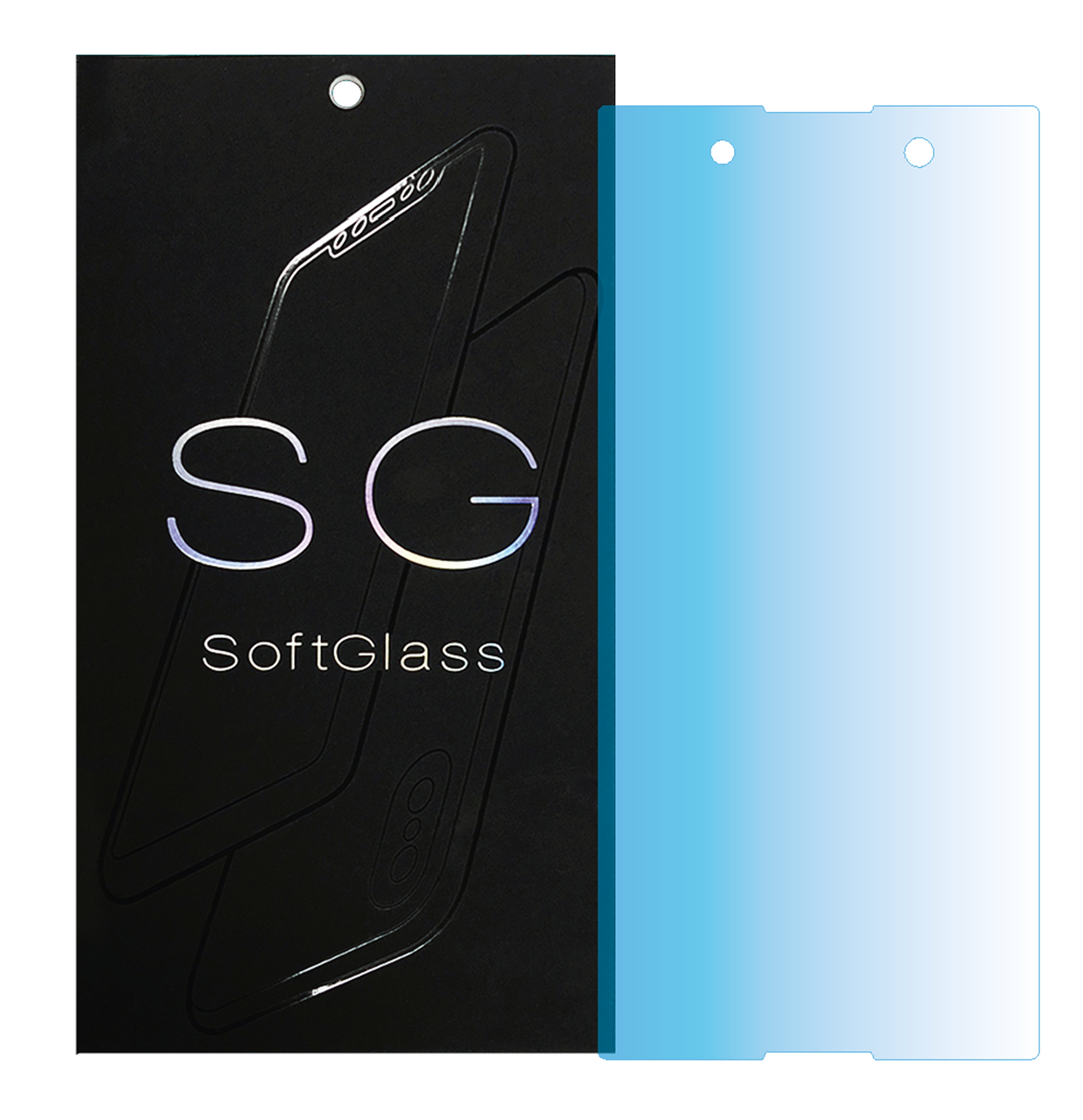 Плівка для Sony Xperia XA1 Ultra Dual G3212 на екран поліуретанова SoftGlass, фото 1