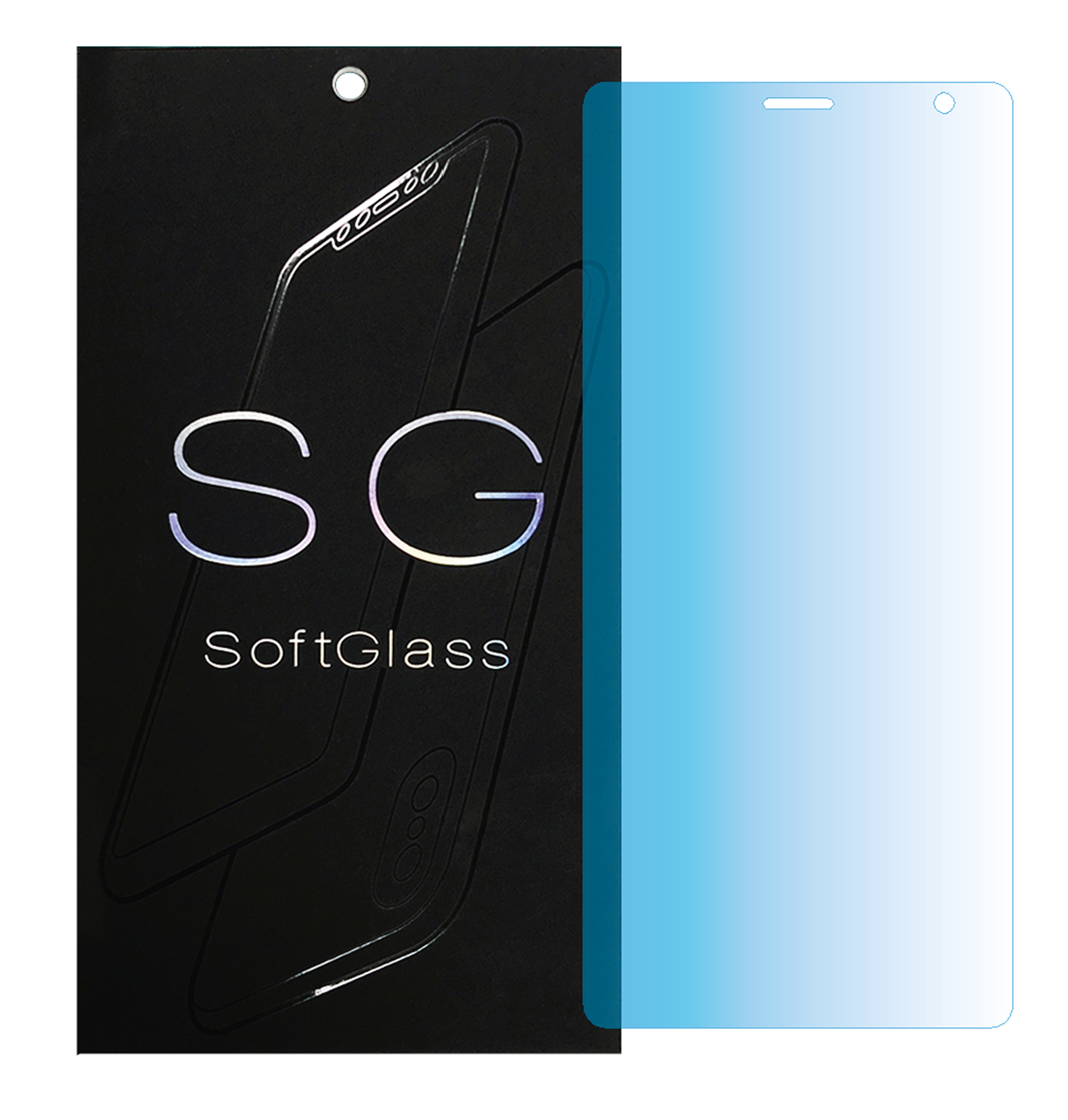 Бронеплівка Sony Xperia XZ 2 H8266 на екран поліуретанова SoftGlass