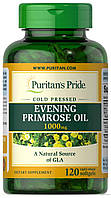 Puritans Pride, Evening Primrose Oil (120 капс. х 1000), масло примулы