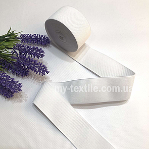 Гумка швейна біла 4 см