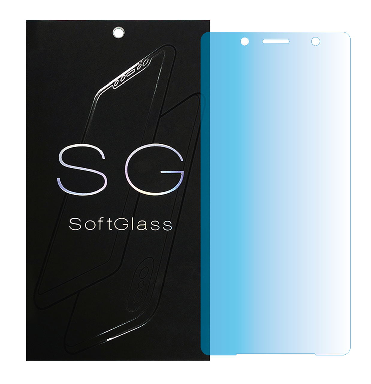 Плівка для Sony Xperia XZ2 compact H8324 на екран поліуретанова SoftGlass, фото 1