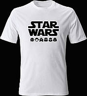 Мужская футболка с принтом "Звёздные войны", Футболка Star wars