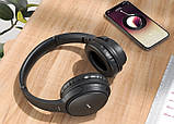 Навушники Bluetooth HOCO DW02 Foldable ВТ5.0, чорні, фото 5