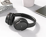 Навушники Bluetooth HOCO DW02 Foldable ВТ5.0, чорні, фото 3