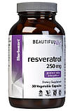 Транс-ресвератрол Bluebonnet Nutrition Resveratrol 250 mg 30 капсул, фото 3