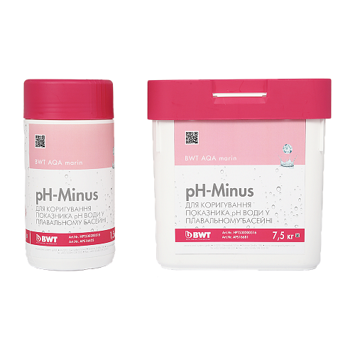 ГРАНУЛЫ BWT AQA MARIN PH-MINUS (1,5 КГ)