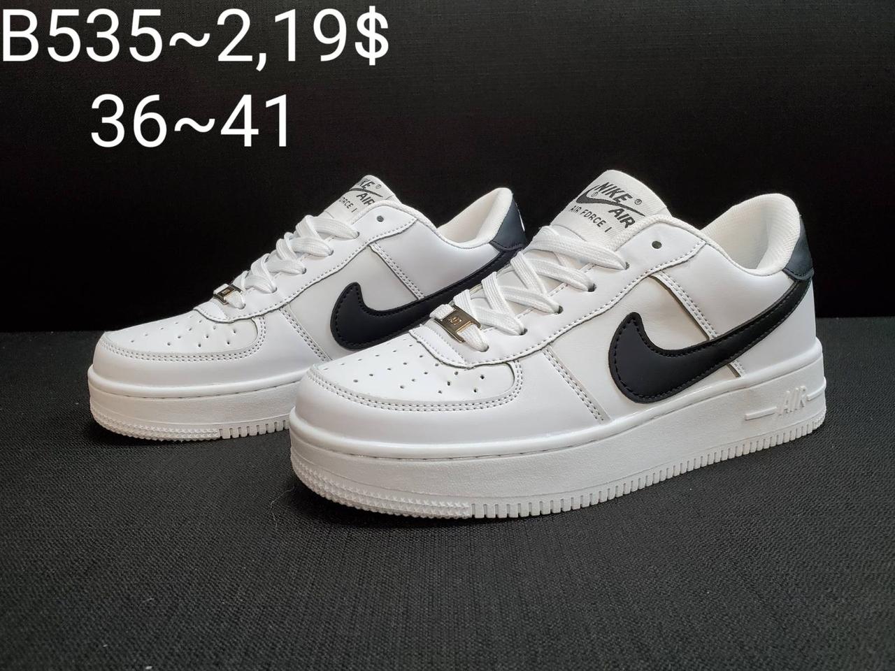 Кросівки підліток Nike Air Force гуртом (36-41)