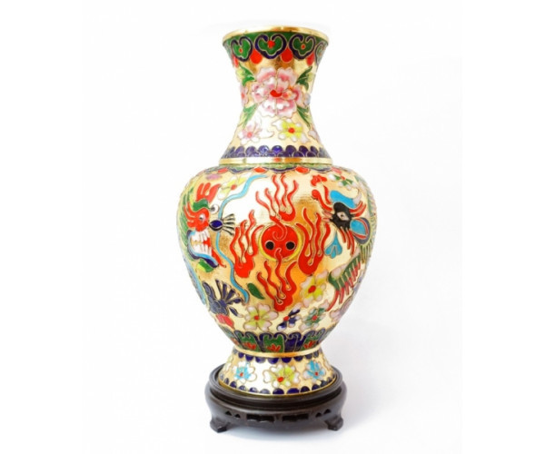 Ваза на Подставке Перегородчатая Эмаль — Купить Недорого на Bigl.ua ...