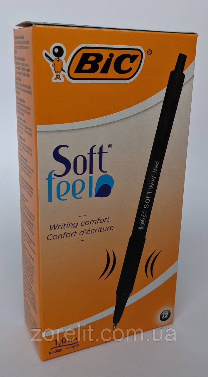 Ручка Soft Feel Clic Grip чорна