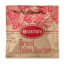 Кава в чалдах монодозах Gemini Brazil 100 шт Україна Джеміні Бразилія